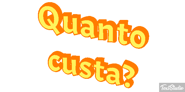 Quanto custa? テキスト効果