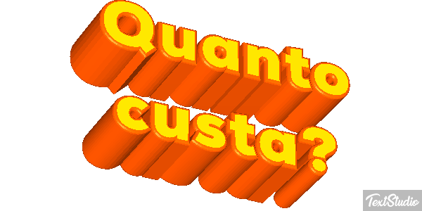 Quanto custa? テキスト効果