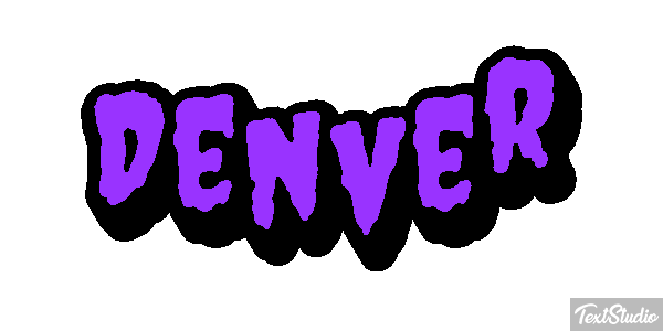 Denver Efekt tekstowy