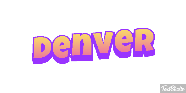Denver Efekt tekstowy