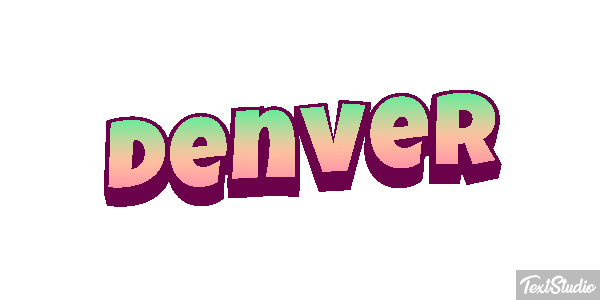 Denver Efekt tekstowy