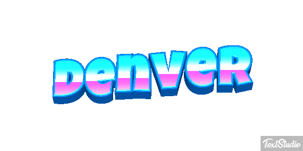 Denver Efekt tekstowy