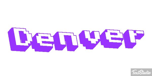 Denver Efekt tekstowy