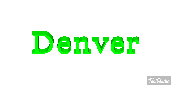 Denver Efekt tekstowy