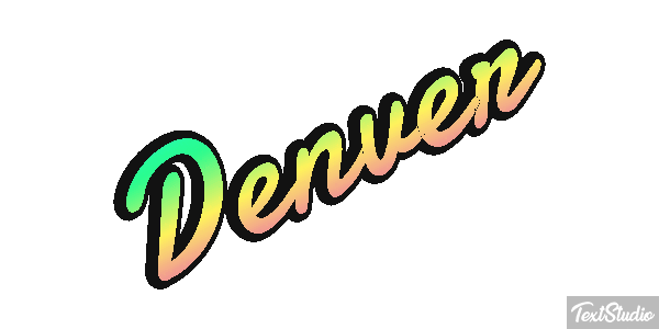 Denver Efekt tekstowy