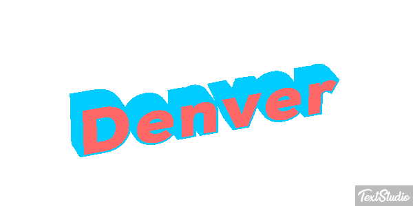 Denver Efekt tekstowy