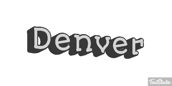 Denver Efekt tekstowy