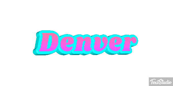 Denver Efekt tekstowy
