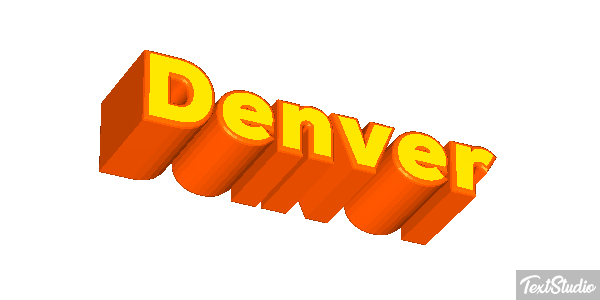 Denver Efekt tekstowy