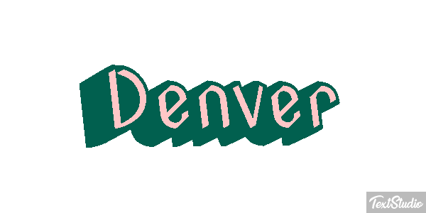 Denver Efekt tekstowy