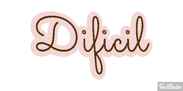 Difícil Effetto testo