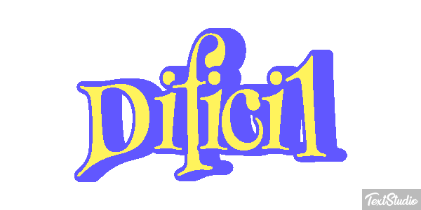 Difícil Effetto testo