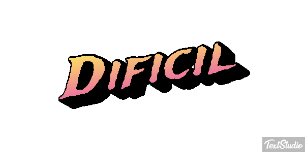 Difícil Effetto testo
