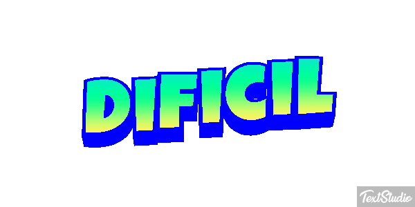 Difícil Effetto testo