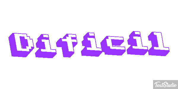 Difícil Effetto testo