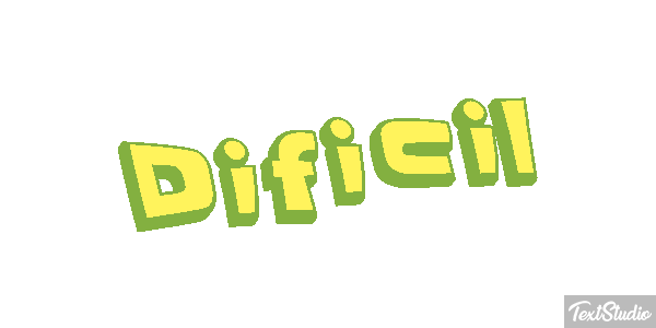 Difícil Effetto testo