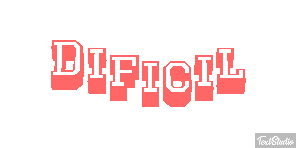Difícil Effetto testo