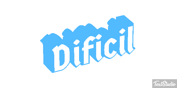 Difícil Effetto testo