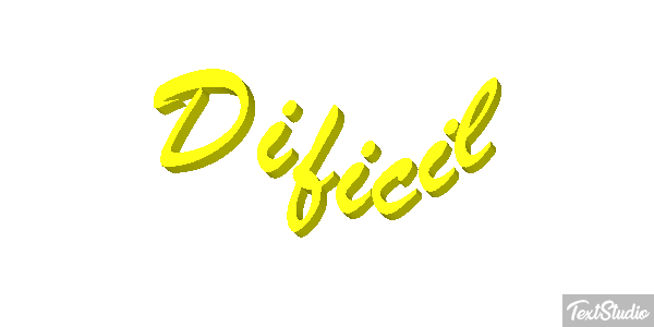 Difícil Effetto testo