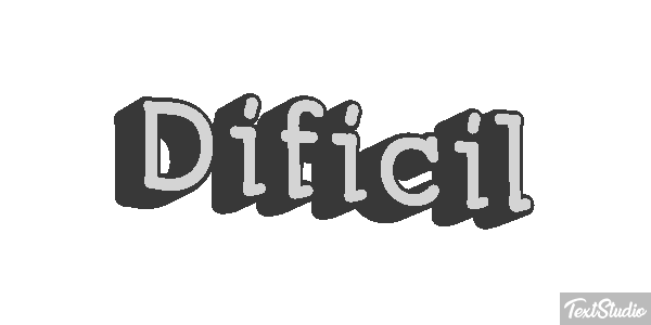 Difícil Effetto testo