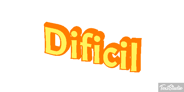 Difícil Effetto testo