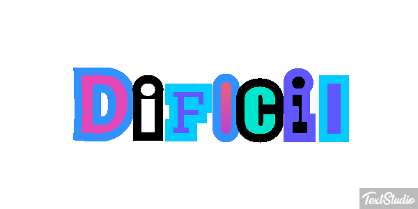 Difícil Effetto testo