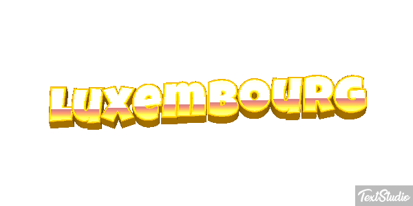 Luxembourg Text effect