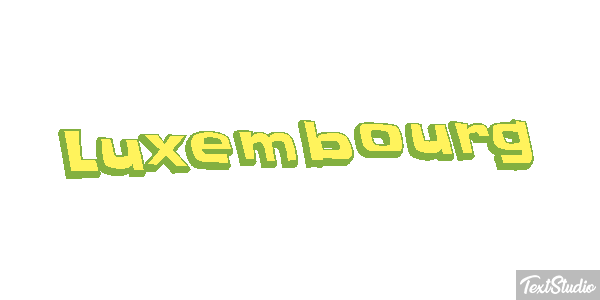 Luxembourg Text effect