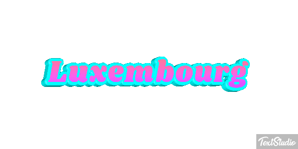 Luxembourg Text effect