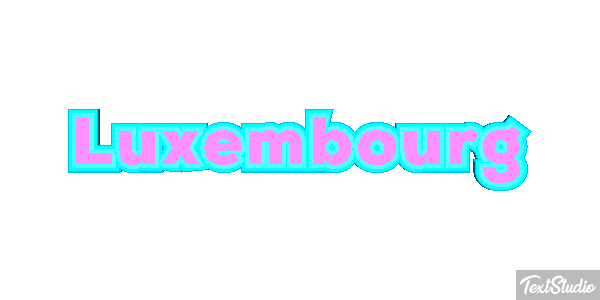 Luxembourg Text effect
