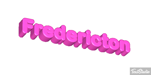 Fredericton Efekt tekstowy