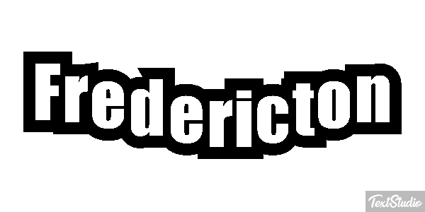 Fredericton Efekt tekstowy