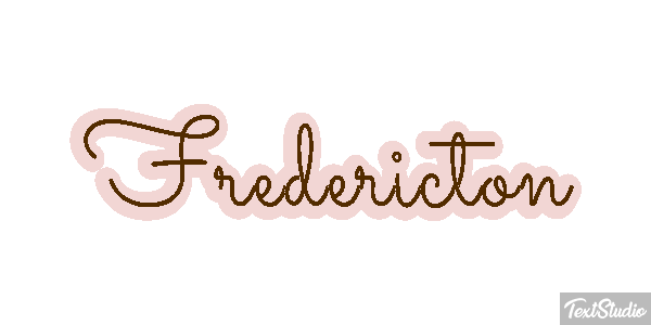 Fredericton Efekt tekstowy