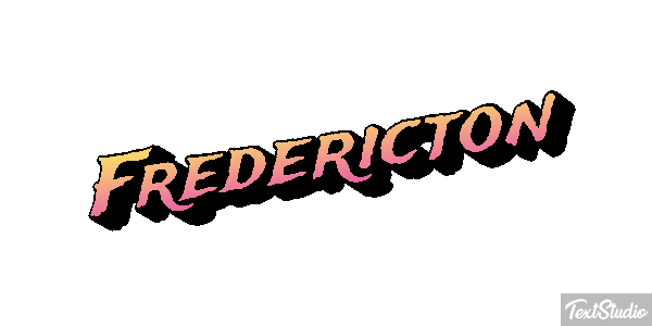 Fredericton Efekt tekstowy
