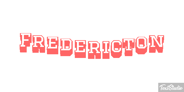 Fredericton Efekt tekstowy