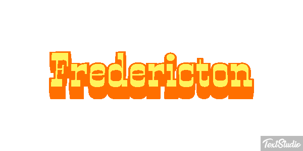 Fredericton Efekt tekstowy