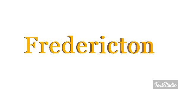 Fredericton Efekt tekstowy
