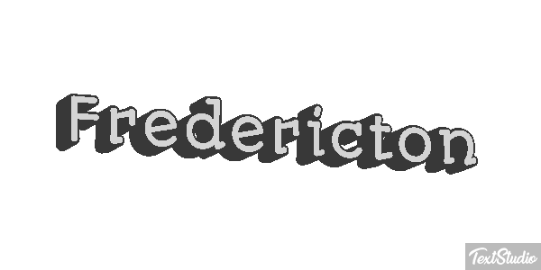 Fredericton Efekt tekstowy