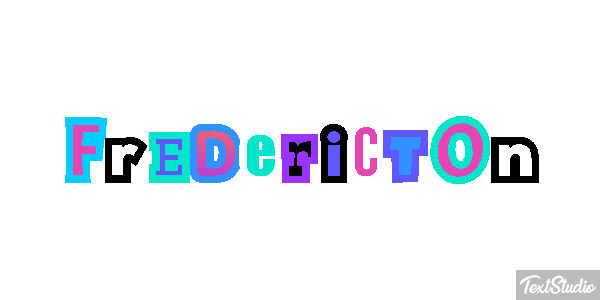 Fredericton Efekt tekstowy