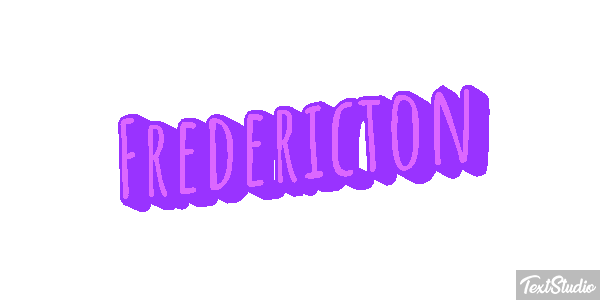Fredericton Efekt tekstowy