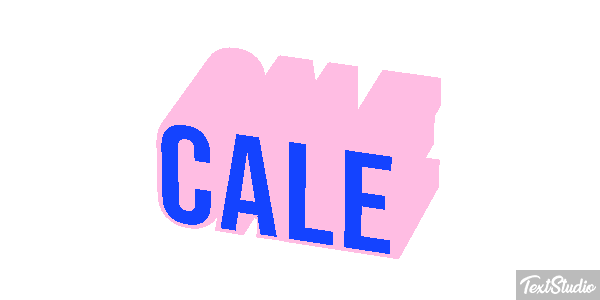 Cale Text effect
