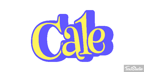 Cale Text effect