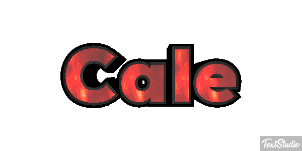 Cale Text effect
