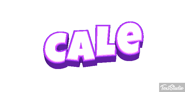 Cale Text effect