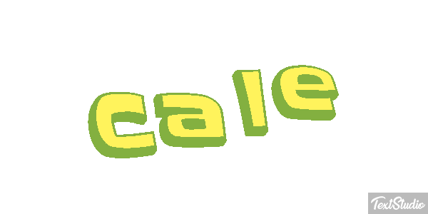 Cale Text effect