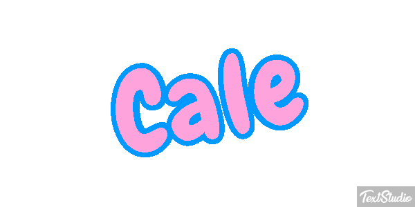 Cale Text effect