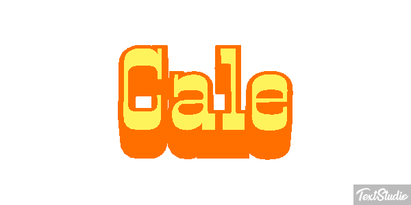 Cale Text effect