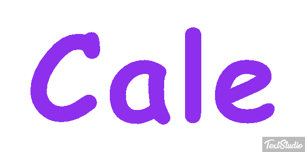 Cale Text effect