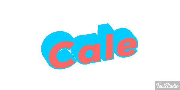 Cale Text effect