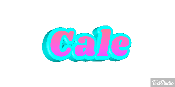 Cale Text effect